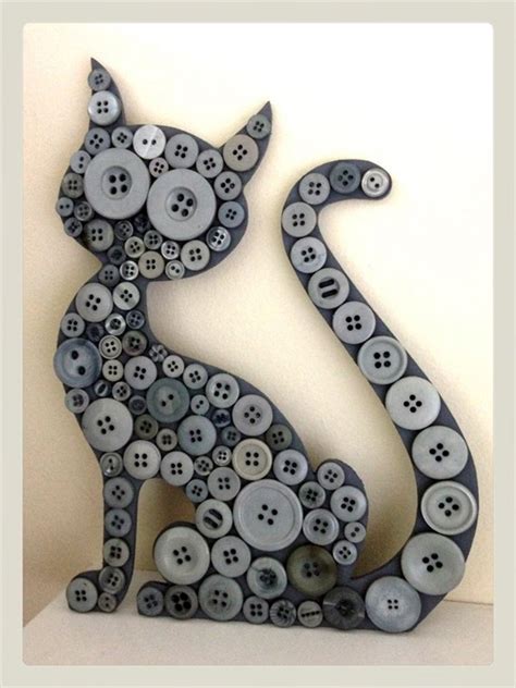 40 Cool Button Craft Projects for 2016 - Bored Art