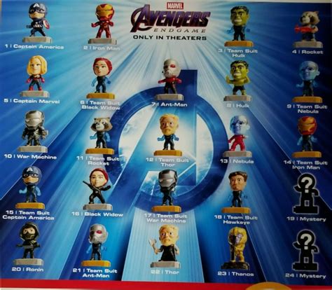 Marvel's Endgame Toys At McDonald's - The Main Street Mouse