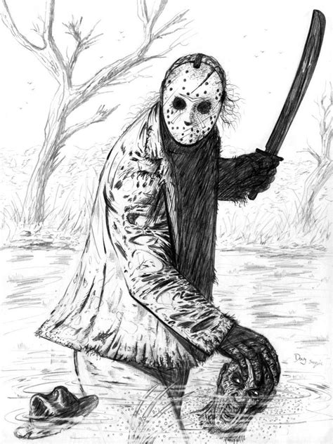 Freddy vs Jason by DougSQ.deviantart.com on @deviantART | Dibujos espeluznantes, Dibujos ...