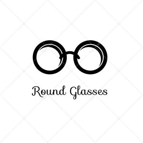 Round Glasses Logo - Logo Is Us | Glasses logo, Optic logo, ? logo