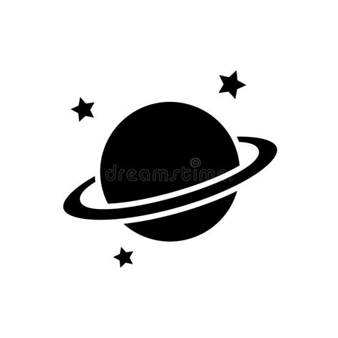 Planet Icon Vector. Physics Illustration Sign. Astronomy Symbol ...