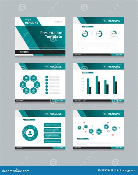 Business Presentation And Powerpoint Template Slides Background Design Stock Vector - Image ...