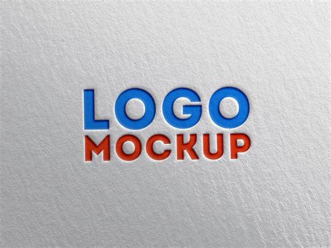 Free Debossed Logo Mockup Template - OpenFreebies.com