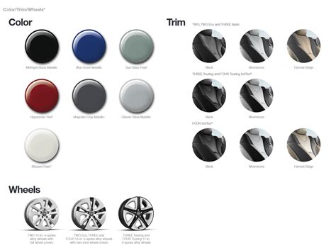 Toyota Prius Exterior Paint Colors Paint Codes & Color Charts