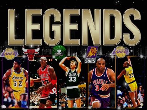 NBA LEGENDS - Hall of Fame - YouTube