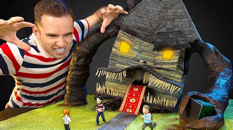 Making Creepy House From Monster House Animated Movie - YouTube