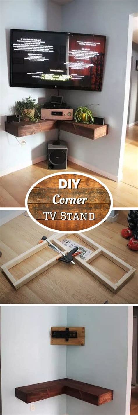 21+ DIY TV Stand Ideas for Your Weekend Home Project