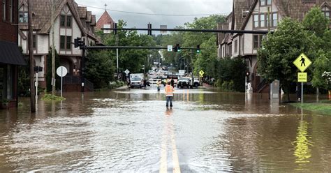 Storm Alberto moves inland causing mudslides and flooding