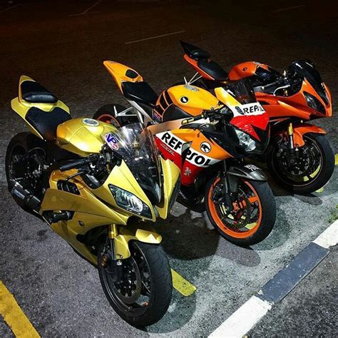 Yamaha R6 (X2), Honda CBR 1000RR Repsol | Super bikes, Sport bikes, Motorcycle wheels