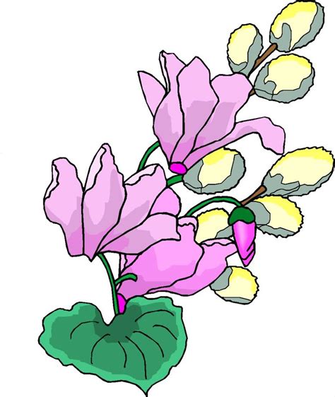 April Flowers Clip Art - ClipArt Best