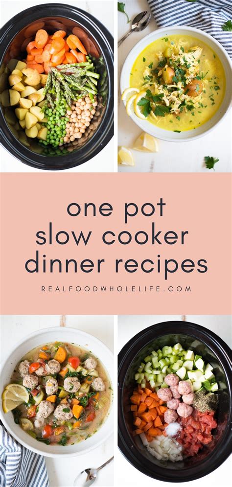 These One Pot Slow Cooker Dinner Recipes Will Save Your Busy Weeknights - Real Food Whole Life