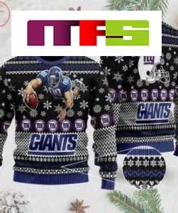 NFL New York Giants Player Idea Christmas Ugly Sweater 2023