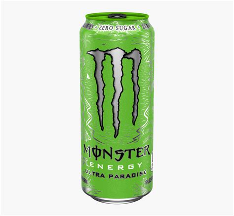 Monster Energy Ultra Green - Monster Energy Ultra Paradise, HD Png ...