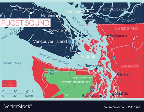 Puget Sound Map Location