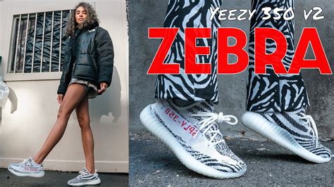 I WAITED FIVE YEARS FOR THESE! Yeezy 350 v2 Zebra On Foot Review and ...