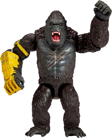 Godzilla x Kong 6” Kong w/B.E.A.S.T. Glove by Playmates Toys : Amazon ...