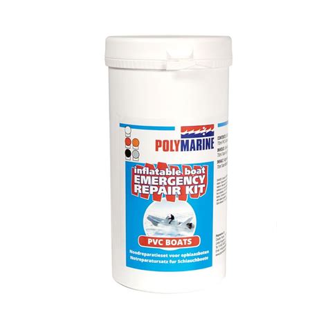 PVC Emergency Boat Repair Kit - Polymarine RIB Inflatable boat repair