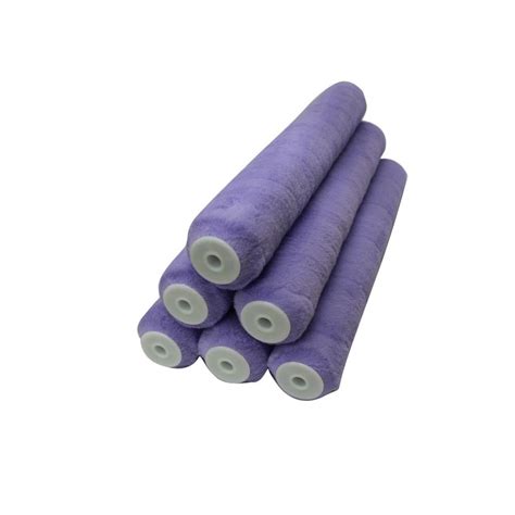 18 in. x 1/2 in. High-Capacity Polyester Knit Paint Roller Cover (6-Pack)-HDRC3501800 6PK - The ...