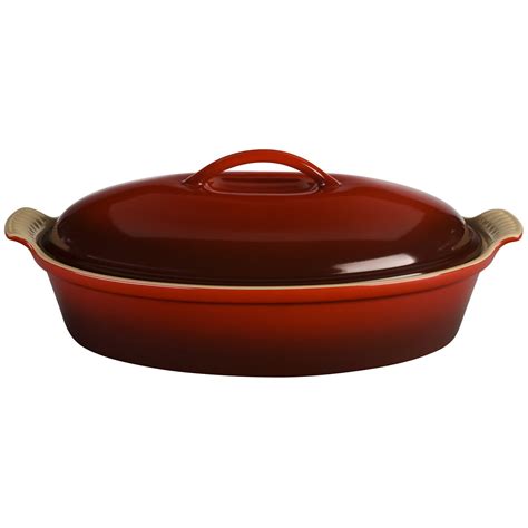 Le Creuset Stoneware 4 Qt. Oval Casserole & Reviews | Wayfair