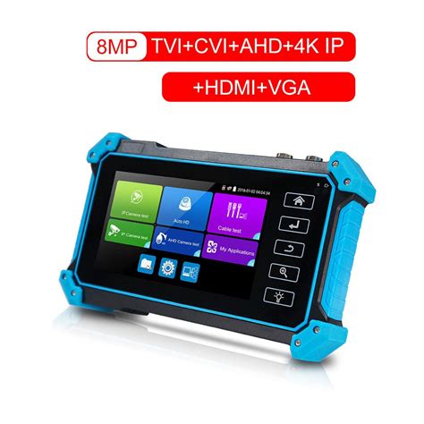 5inch Cctv tester mini monitor for camera ipc tester cctv Touch monitor ...