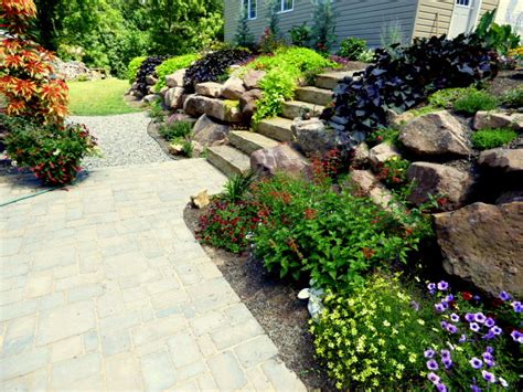 Creating Beauty and Structure with a Rock Wall Garden - Garden Therapy