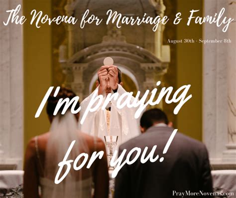 Answered Prayers from the Novena for Marriage & Family, 2018 - Novena Prayers - Catholic Devotion