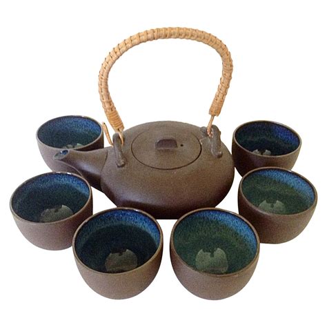 7-Piece Japanese Tea Set | Chairish