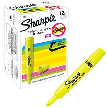 Sharpie Accent Tank Style Highlighter, Chisel Tip, Fluorescent Yellow ...