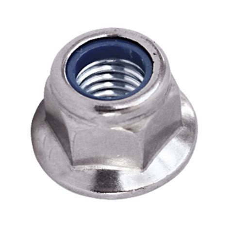 Nuts - All Types - Metric Thread | Flange Nylock Nut 8mm x 1.25