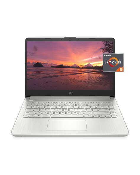 Buy HP 14 Laptop, AMD Ryzen 5 5500U, 8 GB RAM, 256 GB SSD Storage, 14-inch Full HD Display ...