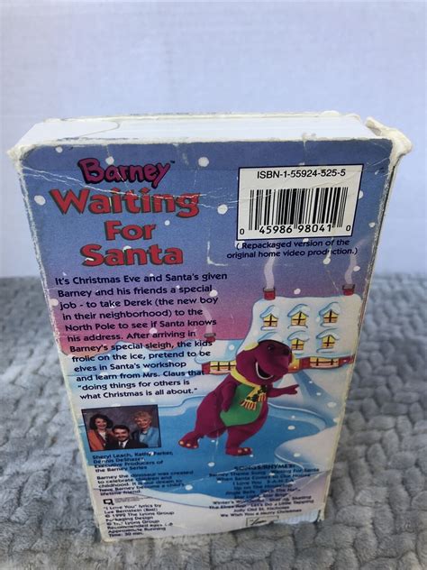 Barney Waiting For Santa 1998 Vhs Barney Barney And Friends 2000s ...