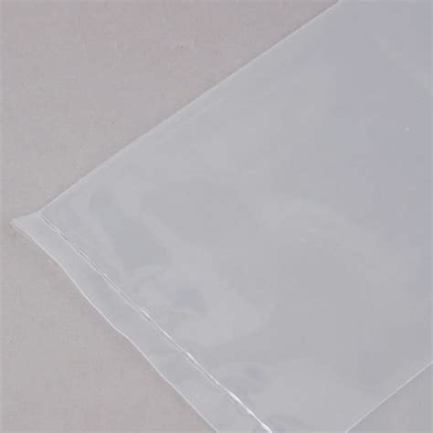Small LDPE Material Commercial Food Bags Clear Film 10" X 8" X 24" Size