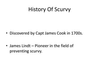 Scurvy | PPT