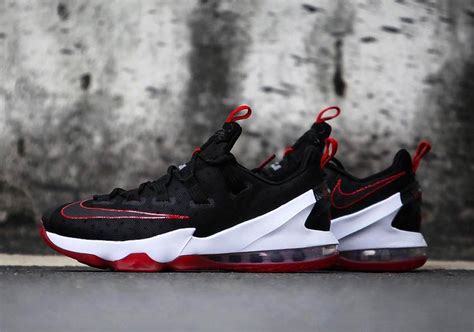 Nike LeBron 13 Low "Bred" Release Date | SneakerNews.com