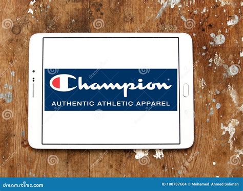 Champion Sportswear Company Logo Editorial Stock Image - Image of vector, icons: 100787604