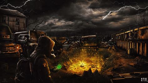 1360x768 Post Apocalyptic In STALKER 2 Desktop Laptop HD Wallpaper, HD Games 4K Wallpapers ...