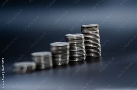 Thai baht coins Stock Photo | Adobe Stock