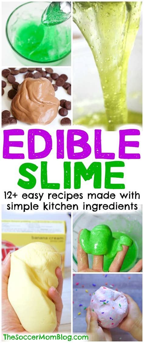 The BEST Edible Slime Recipes (Made with Simple Kitchen Ingredients)