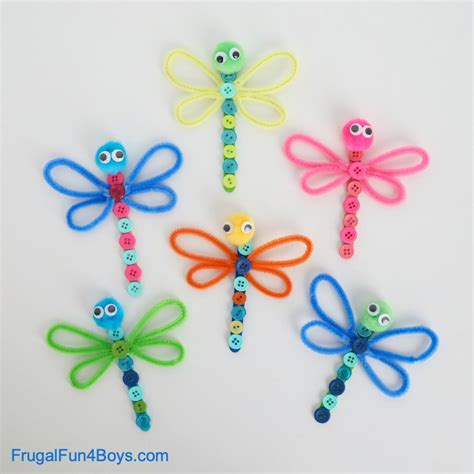 Adorable Dragonfly Craft - Frugal Fun For Boys and Girls