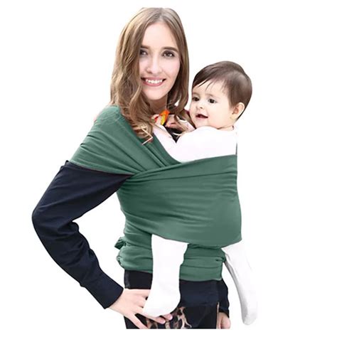 Kangaroo Baby Carrier Wrap Sling for Newborns Soft Infant Front Carry Wrap Carrier Cover Hipseat ...