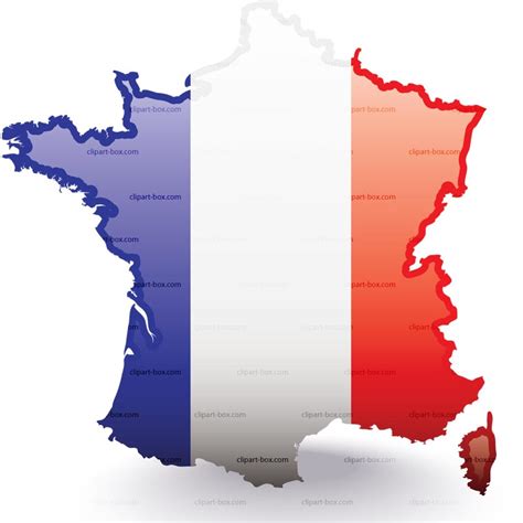 CLIPART FRANCE MAP FLAG | Clipart Panda - Free Clipart Images