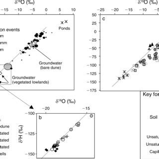 Natural abundance of hydrogen and oxygen stable isotopes in water ...