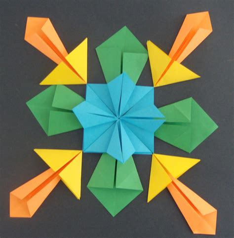 Art. Paper. Scissors. Glue!: Symmetrical Origami