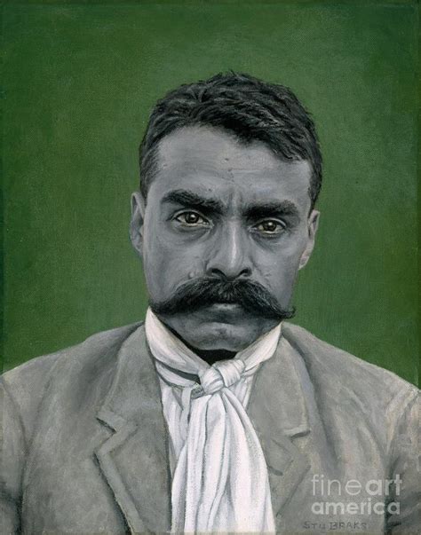 Emiliano Zapata Painting by Stu Braks - Fine Art America