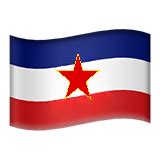 Flag Emoji of Communist Yugoslavia (1945-1992) by thebritishartist2003 ...