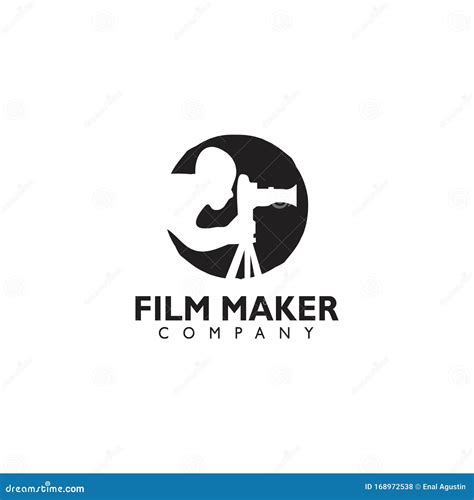 Movie Maker Company Logo Design Template Stock Vector - Illustration of ...