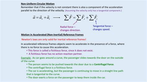 PPT - Non-Uniform Circular Motion PowerPoint Presentation, free download - ID:4992675