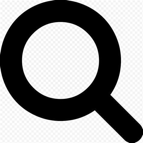 Magnifying Glass Symbol, Font Awesome, Zooming User Interface, Github, Circle, Blackandwhite png ...