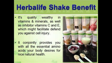 Herbalife Shake Benefits In Tamil