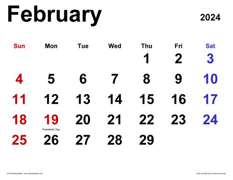 2024 February Calendar Hindi Translation English - Free Printable 2024 ...